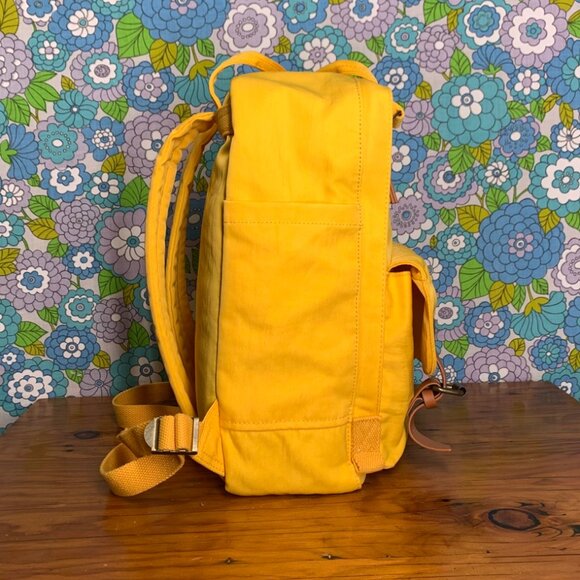 Doughnut Macaroon Backpack in Mustard - Picture 5 of 16